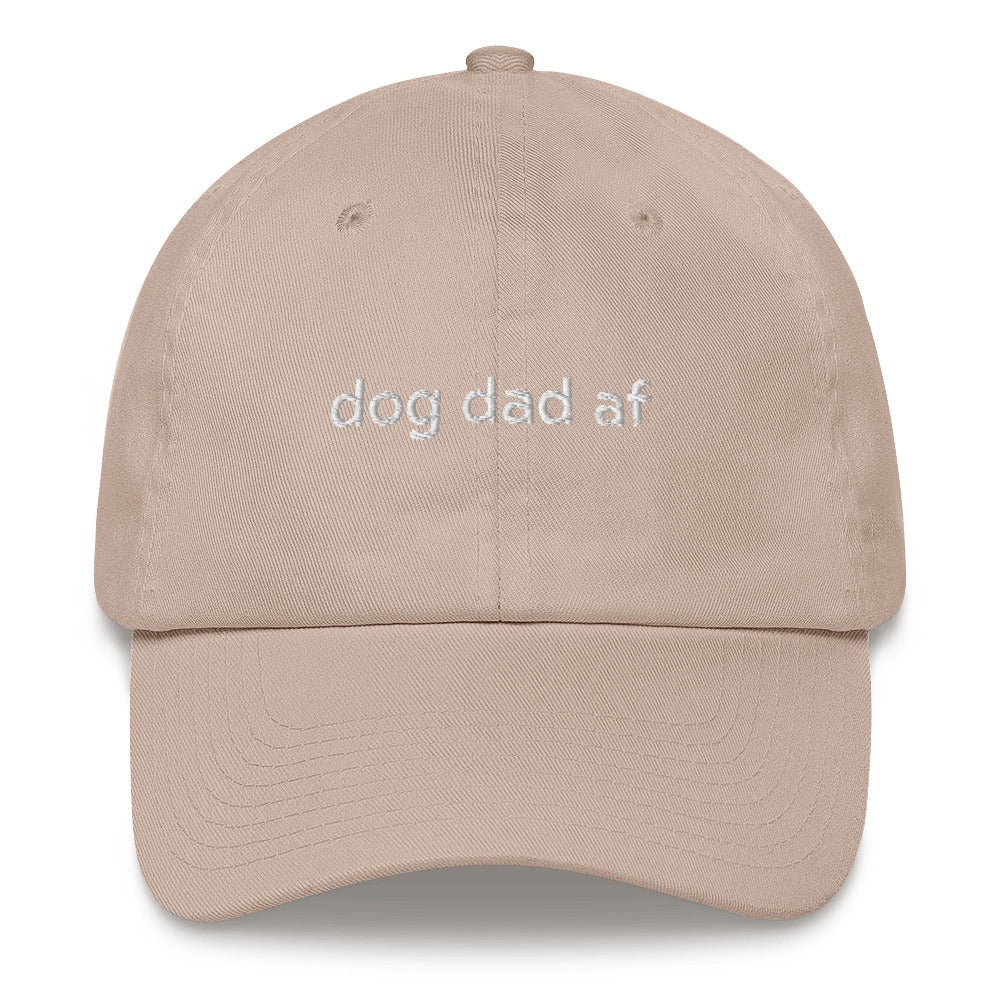 Best Embroidered Hat, The Dog Dad Af Embroidered Cap, Custom Embroidered Had, Embroidered Christmas Gifts
