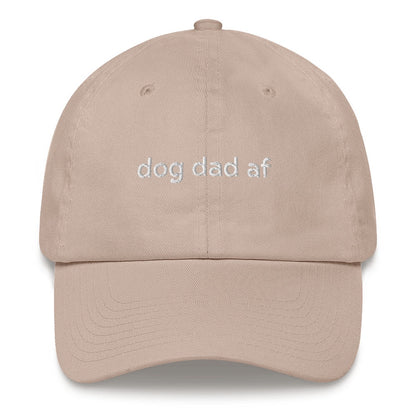 Best Embroidered Hat, The Dog Dad Af Embroidered Cap, Custom Embroidered Had, Embroidered Christmas Gifts