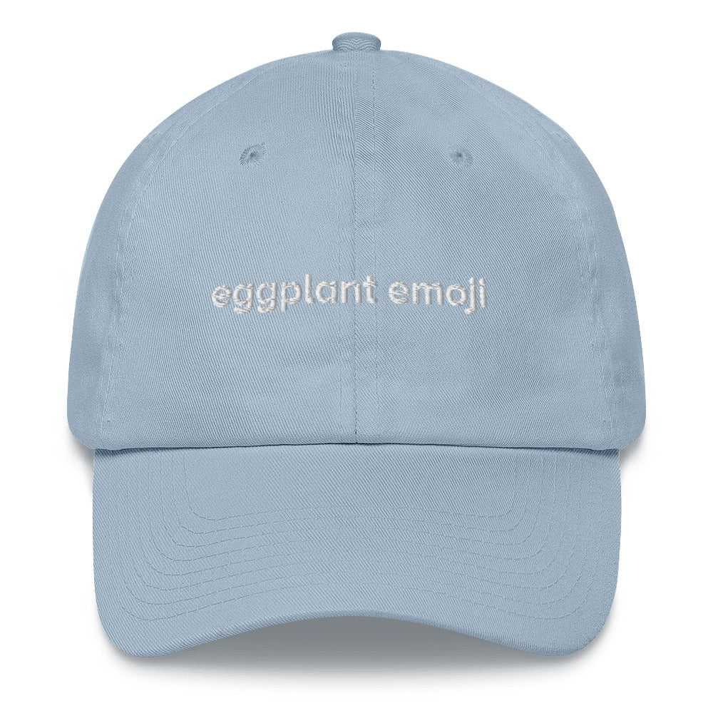 Best Embroidered Hat, The Eggplant Classic Embroidered Cap, Custom Embroidered Had, Embroidered Christmas Gifts