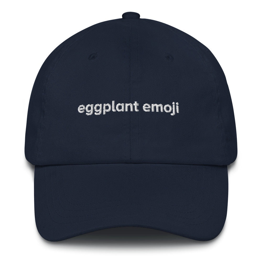 Best Embroidered Hat, The Eggplant Classic Embroidered Cap, Custom Embroidered Had, Embroidered Christmas Gifts