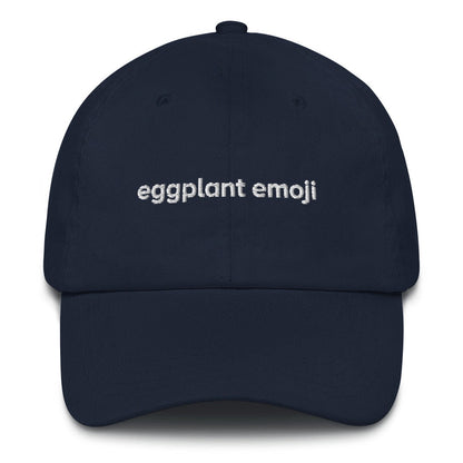 Best Embroidered Hat, The Eggplant Classic Embroidered Cap, Custom Embroidered Had, Embroidered Christmas Gifts