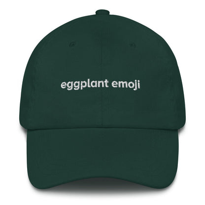 Best Embroidered Hat, The Eggplant Classic Embroidered Cap, Custom Embroidered Had, Embroidered Christmas Gifts