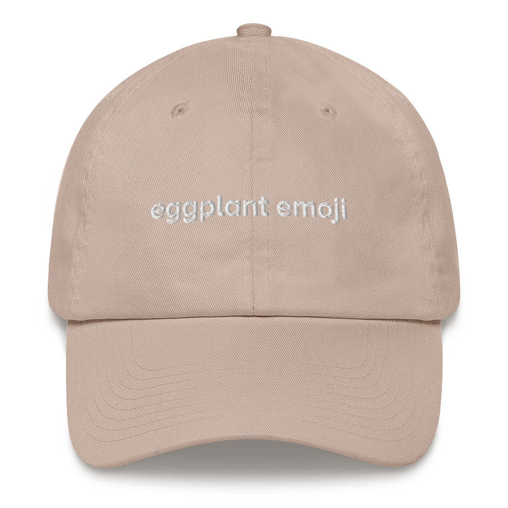 Best Embroidered Hat, The Eggplant Classic Embroidered Cap, Custom Embroidered Had, Embroidered Christmas Gifts
