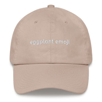 Best Embroidered Hat, The Eggplant Classic Embroidered Cap, Custom Embroidered Had, Embroidered Christmas Gifts