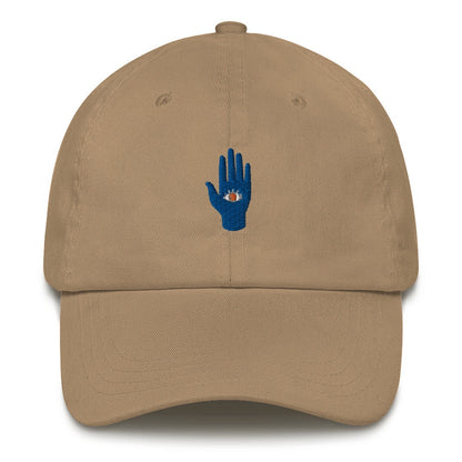 Best Embroidered Hat, The Eye In Hand Embroidered Cap, Custom Embroidered Had, Embroidered Christmas Gifts