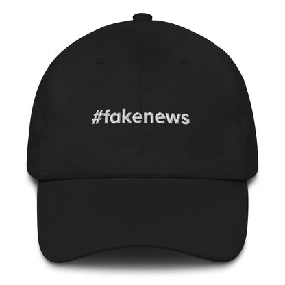Best Embroidered Hat, The Fake News Classic Embroidered Cap, Custom Embroidered Had, Embroidered Christmas Gifts