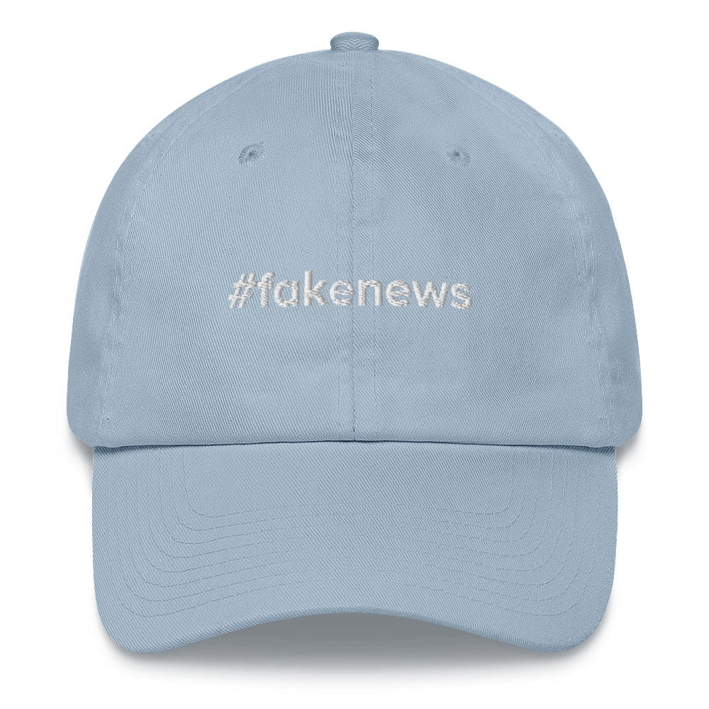 Best Embroidered Hat, The Fake News Classic Embroidered Cap, Custom Embroidered Had, Embroidered Christmas Gifts