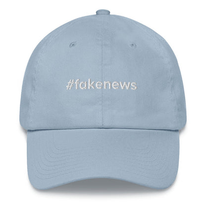 Best Embroidered Hat, The Fake News Classic Embroidered Cap, Custom Embroidered Had, Embroidered Christmas Gifts