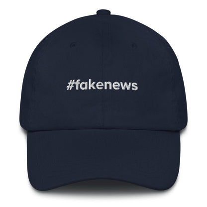 Best Embroidered Hat, The Fake News Classic Embroidered Cap, Custom Embroidered Had, Embroidered Christmas Gifts