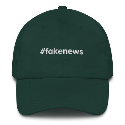 Best Embroidered Hat, The Fake News Classic Embroidered Cap, Custom Embroidered Had, Embroidered Christmas Gifts
