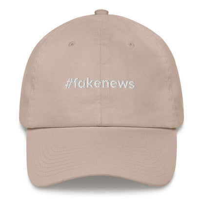 Best Embroidered Hat, The Fake News Classic Embroidered Cap, Custom Embroidered Had, Embroidered Christmas Gifts