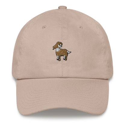 Best Embroidered Hat, The Goat Embroidered Cap, Custom Embroidered Had, Embroidered Christmas Gifts