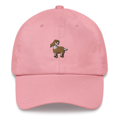 Best Embroidered Hat, The Goat Embroidered Cap, Custom Embroidered Had, Embroidered Christmas Gifts