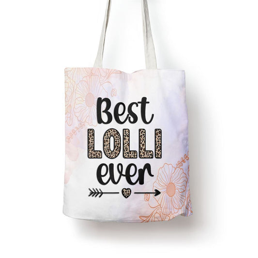 Best Lolli Grandmother Appreciation Lolli Grandma Tote Bag, Women Tote Bag, Canvas Tote Bag, Printed Tote Bag