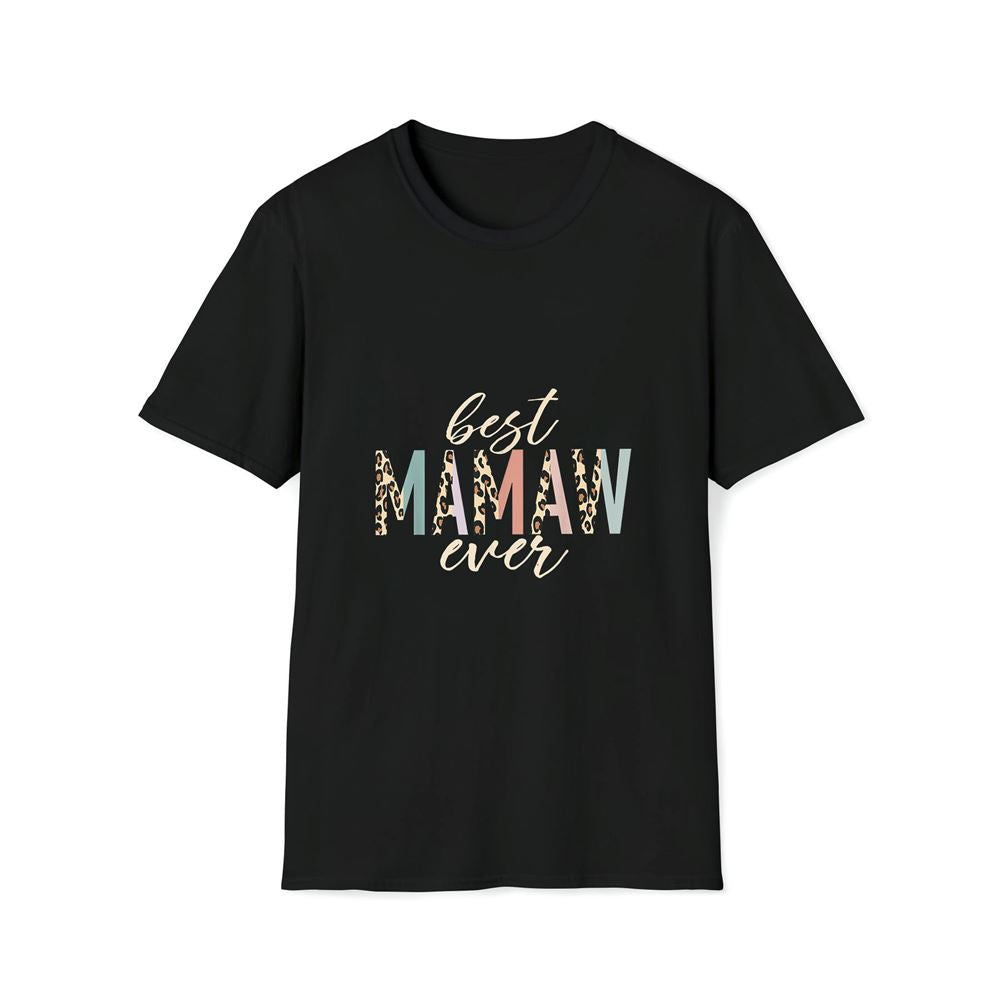 Best Mamaw Ever Gifts Leopard Print Mother's Day Premium T Shirt, Mother's Day Premium T Shirt, Mother's Day Gift, Mom Shirt