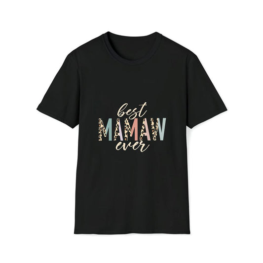 Best Mamaw Ever Gifts Leopard Print Mother's Day Premium T Shirt, Mother's Day Premium T Shirt, Mother's Day Gift, Mom Shirt