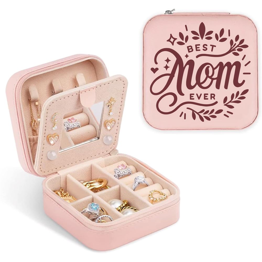 Best Mom Ever Jewelry Box, Mother's Day Gifts, Mother's Day Jewelry Case, Gift For Her