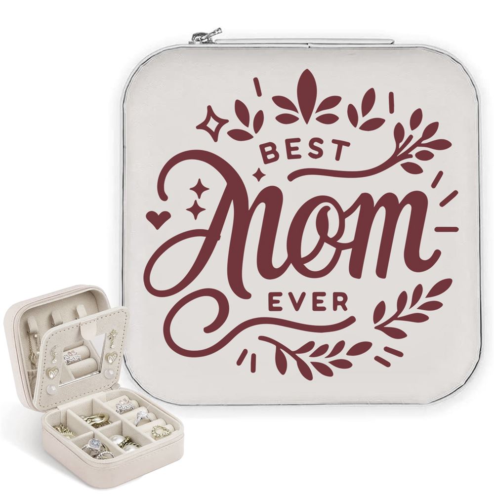 Best Mom Ever Jewelry Box, Mother's Day Gifts, Mother's Day Jewelry Case, Gift For Her
