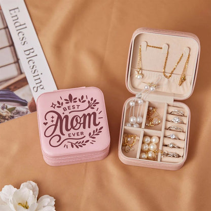 Best Mom Ever Jewelry Box, Mother's Day Gifts, Mother's Day Jewelry Case, Gift For Her