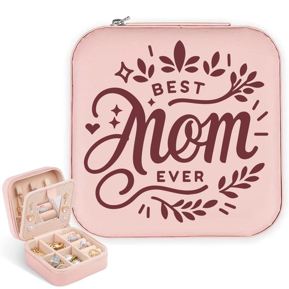 Best Mom Ever Jewelry Box, Mother's Day Gifts, Mother's Day Jewelry Case, Gift For Her