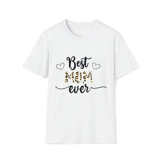 Best Mom Leopard Premium T Shirt, Mother's Day Premium T Shirt, Mom Shirt