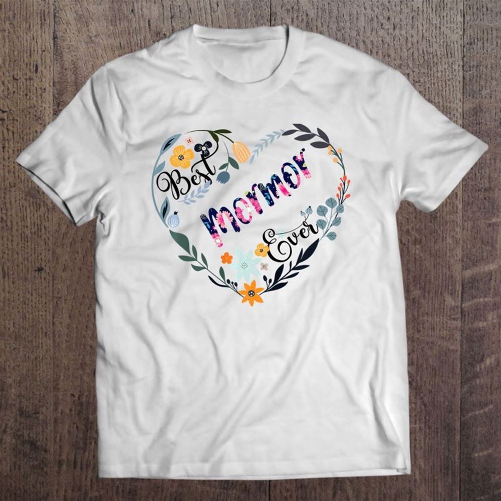 Best Mormor Ever Flower Blessed Grandma Mother's Day Gift T Shirt, Mother's Day Shirt, Gift For Mom, Shirt For Mom