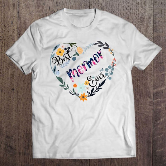 Best Mormor Ever Flower Blessed Grandma Mother's Day Gift T Shirt, Mother's Day Shirt, Gift For Mom, Shirt For Mom