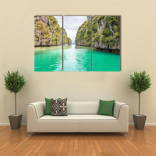 Big Lagoon Philippines Canvas Wall Art Decor