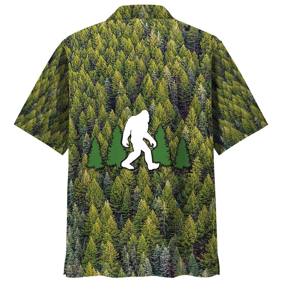 Bigfoot Dad Is Like Regular Dad But Way More Squatchy Hawaiian Shirt, Funny Hawaiian Shirt, Cool Hawaiian Shirts, Best Hawaiian Shirts