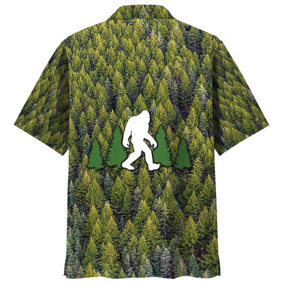 Bigfoot Dad Is Like Regular Dad But Way More Squatchy Hawaiian Shirt, Funny Hawaiian Shirt, Cool Hawaiian Shirts, Best Hawaiian Shirts