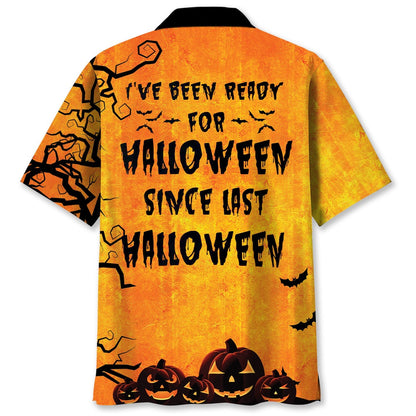 Bigfoot Halloween New Hawaiian Shirt, Funny Hawaiian Shirt, Cool Hawaiian Shirts, Best Hawaiian Shirts