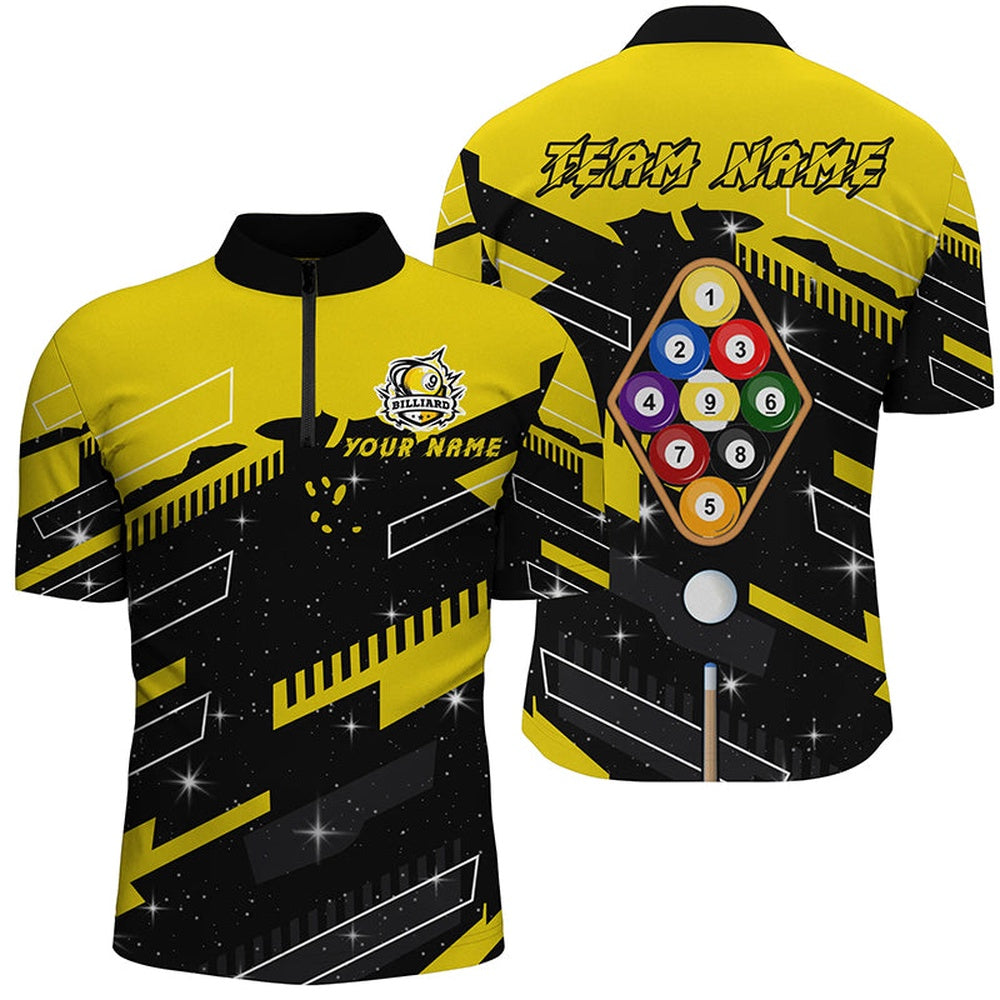 Billiard Polo Shirts, Personalized 9 Ball Pool Jerseys Billiard Polo Shirts Custom 9 Ball Team Shirts, Billiards Team Shirts