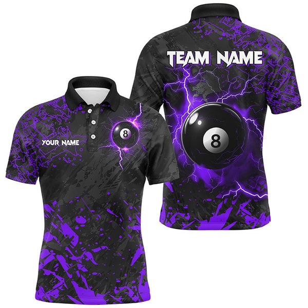 Billiard_Polo_Shirts_Purple_Gr