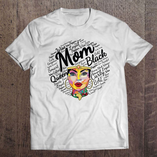 Black Queen Mom Shirt Gift African American Mother's Day T Shirt, Mother's Day Shirt, Gift For Mom, Shirt For Mom