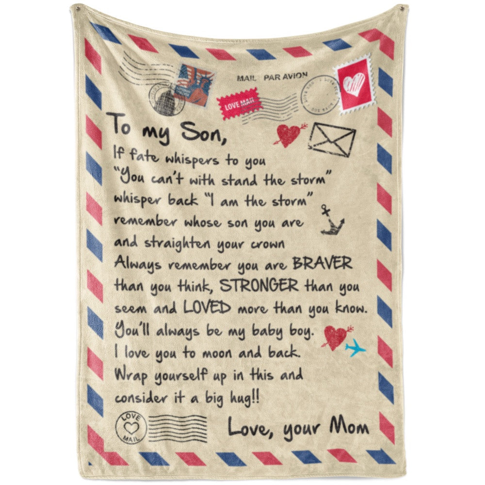 Blanket Father Son Gift Ideas, Father And Son Gifts, Fate Whispers Blanket, Christmas Blanket