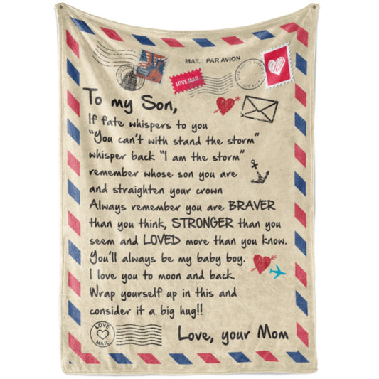 Blanket Father Son Gift Ideas, Father And Son Gifts, Fate Whispers Blanket, Christmas Blanket