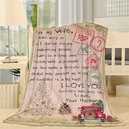 Blanket Gift For Her, Birthday Gifts For Her, Unique Gifts For Wife, I Didnt Marry You Blanket, Christmas Blanket