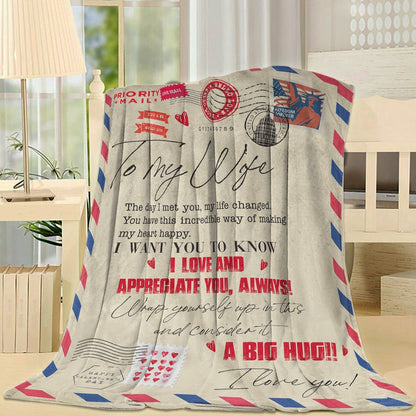 Blanket Gift For Her, Valentines Day Gifts For Her, Presents For Her, The Day I Met You Blanket, Christmas Blanket