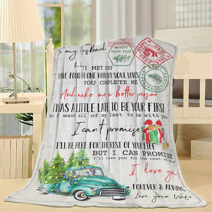 Blanket Gift For Him, Presents For Men, I Have Found The One Blanket, Christmas Blanket