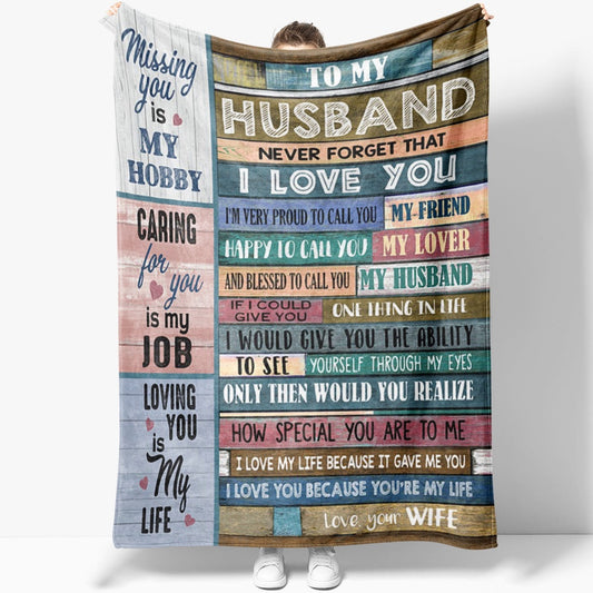 Blanket Gift For Him, Valentines Day Gifts For Him, Never Forget That Blanket, Christmas Blanket