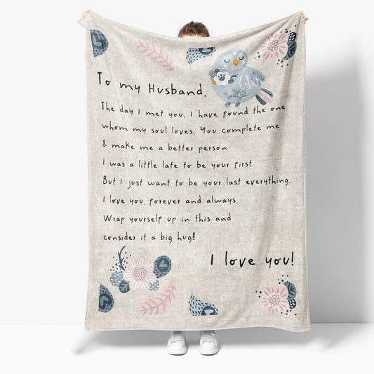 Blanket Gift For Husband, Male Birthday Present Ideas, I Have Found The One Blanket, Christmas Blanket