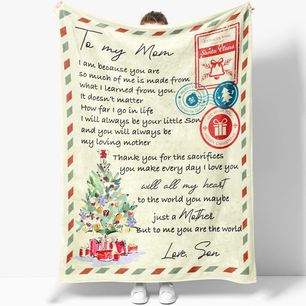 Blanket Gift Ideas For Mom, Christmas Gifts For Mom, You Are Blanket, Christmas Blanket