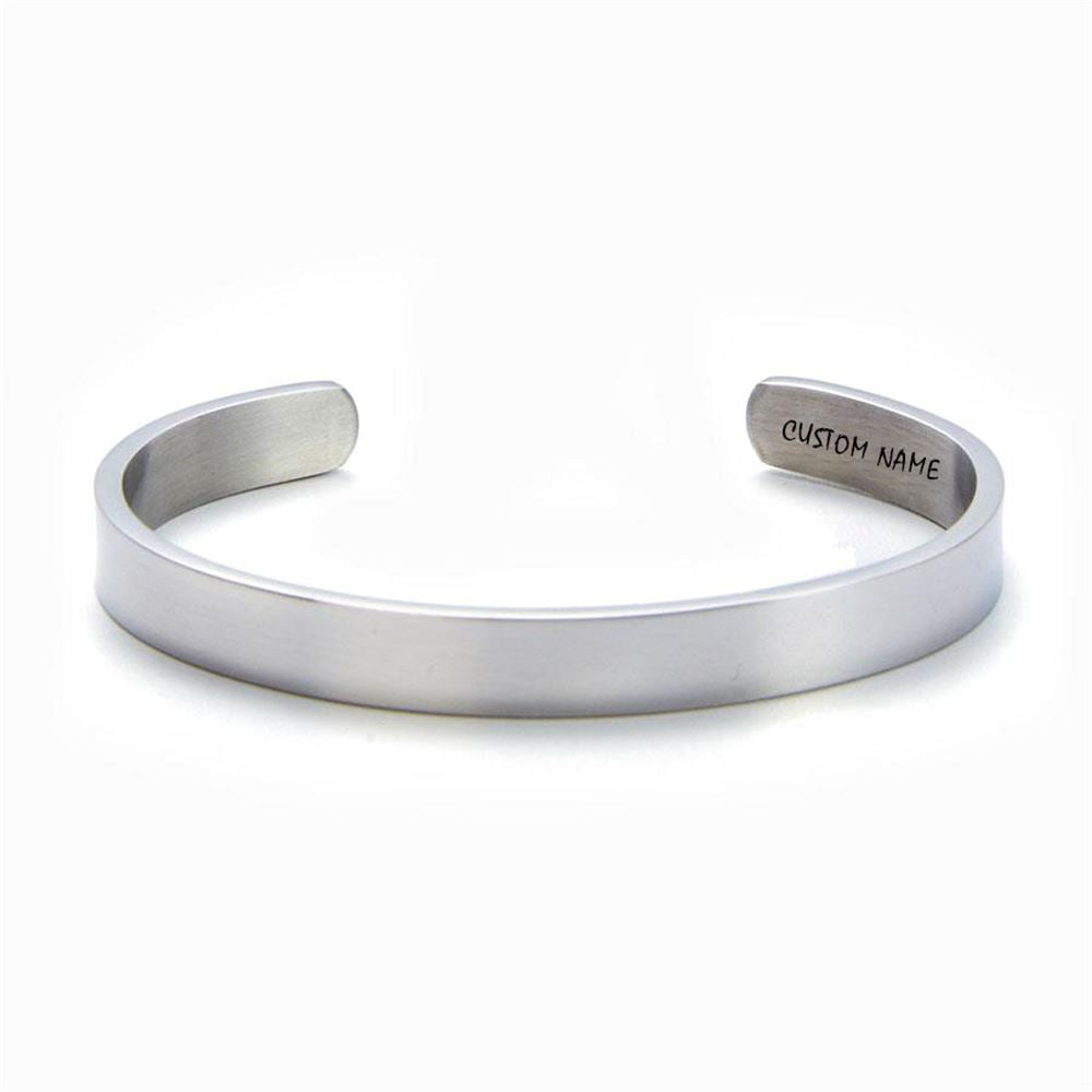 Blessed Mama Personalized Cuff Bracelet, Christian Bracelet For Women, Bible Verse Bracelet, Christian Jewelry
