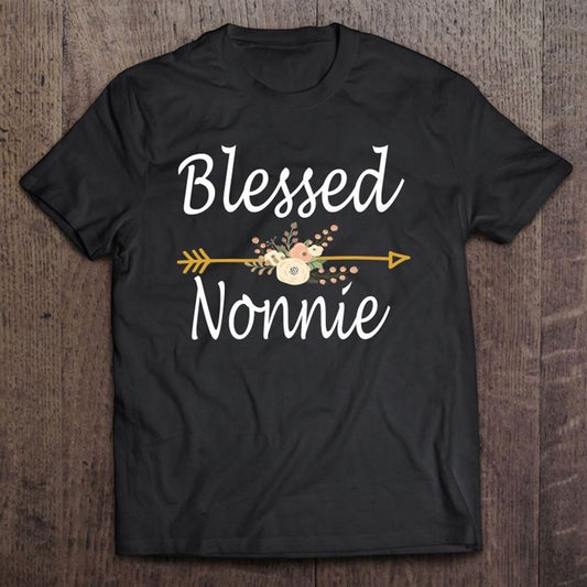 Blessed Nonnie Shirt Mothers Day Gifts T Shirt, Mother's Day Shirt, Gift For Mom, Shirt For Mom