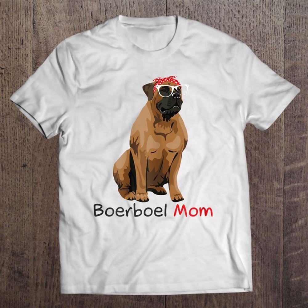 Boerboel Mom Retro Mother's Day Gift Idea Mum Dog Owner T Shirt, Mother's Day Shirt, Gift For Mom, Shirt For Mom