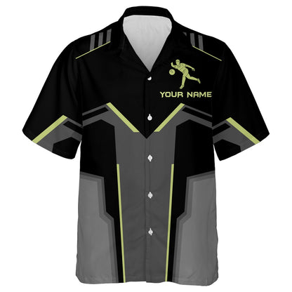 Bowling Hawaiian Shirt, Custom Team Name Hawaiian Bowling Shirt For Men Women Bowlers, Custom Bowling Team Shirts