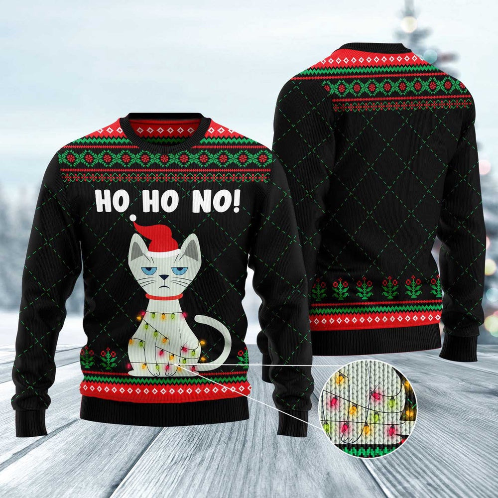 Cat Xmas Sweater, Christmas Cat Ugly Christmas Sweater, Sweater Xmas