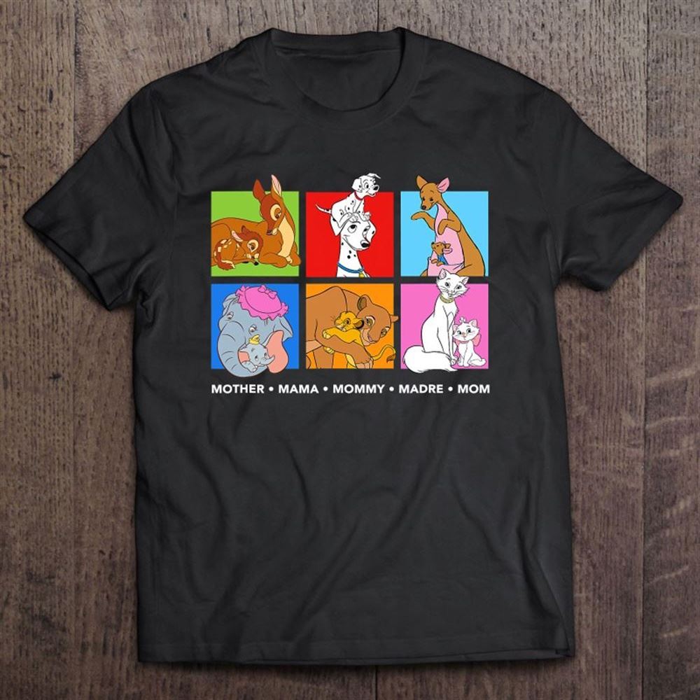 Characters Colorful Mother's Day T Shirt, Mother's Day Shirt, Gift For Mom, Shirt For Mom