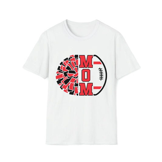 Cheer Mom Football Premium T Shirt, Mother's Day Premium T Shirt, Mom Shirt