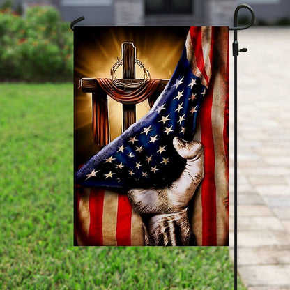 Christian Garden Flags, Christian Cross - Jesus Flag, Christian House Flags, Christian Cross Flag, Faith Flag